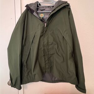 Cabela's Olive Green Raincoat